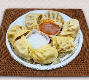 Vegetable Steamed Momos [7 Pieces]