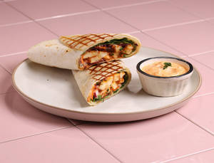 Lebanese Paneer Shawarma Roll