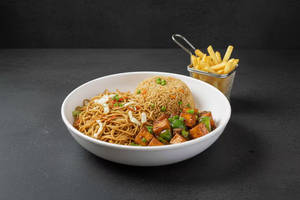 Chinese veg thali