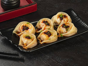 Chilli Oil Wontons (veg / 6pcs)