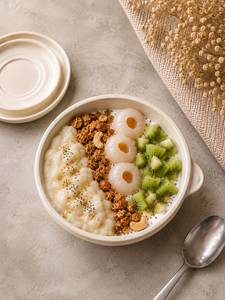 Seetaphal Lychee Greek Yoghurt Bowl (ZERO Sugar, High Protein)