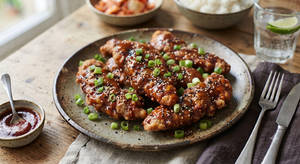 Korean Gochujang Glazed Chicken