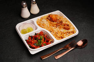 Mini Chicken Biryani+65