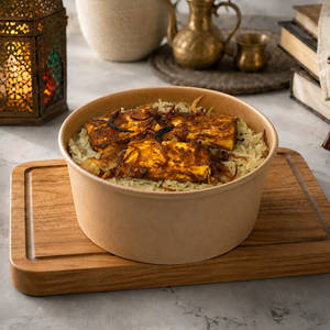 Yellow chilli Paneer mandi bowl