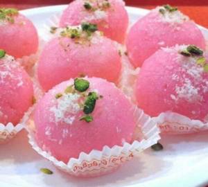 Pink rasgulla