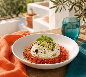 Tahini Cream With Kataifi