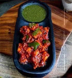 Paneer chilli dry