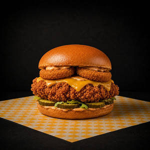 Veg Hyper Crunchy Cheese Burger