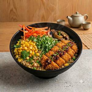 Chicken Corn Coriander Rice Bowl