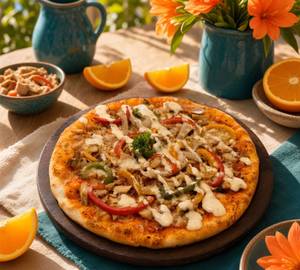 Chicken Shawarma Manakeesh