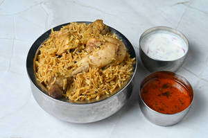 Authentic Andhra Chicken Biryani