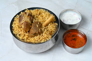 Authentic Andhra Mutton Biryani
