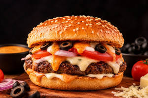 Mexican Veg Burger