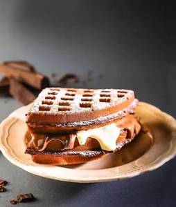Belgium hazelnut special waffle
