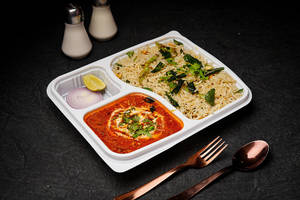 Jeera Fried Rice+paneer Butter Masala