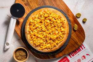 Loaded Paneer With Zesty Sauce Pizza 7 Inch