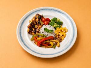 BBQ Paneer Burrito Bowl