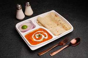 Two Rumali Roti+paneer Butter Masala