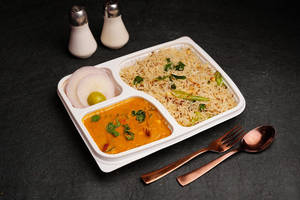 Jeera Fried Rice+dal Fry