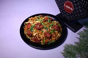 Veg Manchurian Noodles
