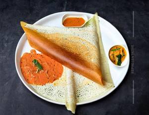 Tomato Cheese Paneer Dosa