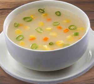 Sweet corn soup
