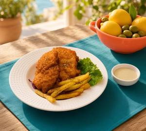 Lebanese Twist Fish & Chips 