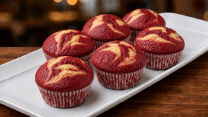 Red Velvet Muffins (6 Pcs)