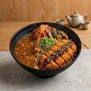 Chicken Kimchi Rice Bowl