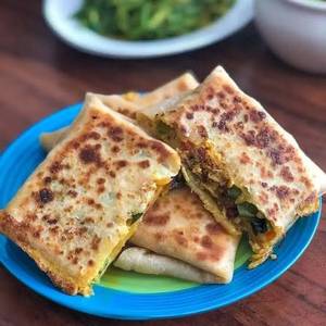 Chicken veechu parotta