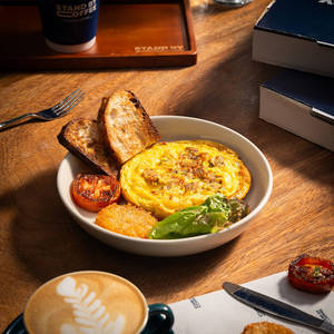 Chicken & Cheese Omelette