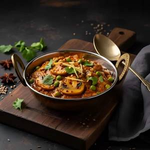 Tawa Mushroom Masala