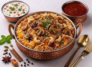 Special Mushroom Biryani