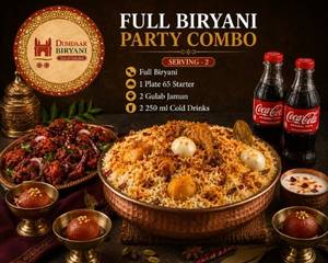 Non-veg Full Biryani Party Combo : [Serving - 2 ]