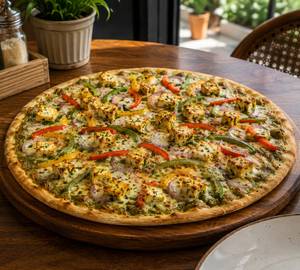 Pesto Paneer Pizza
