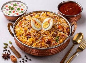 Non Veg Rice Egg Biryani