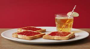 2set Bread Jam + Apple Juice