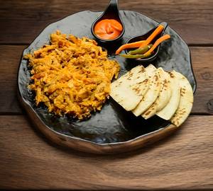 Cheese plate shawarma