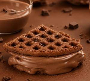 Classic Milk Chocolate Waffles Double Layer