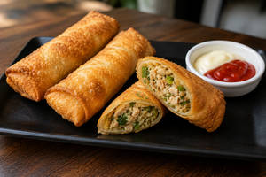 Chicken Spring Rolls [3 Pc]