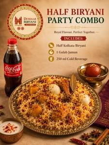 Non-veg Half Biryani Party Combo : [Serving - 1]