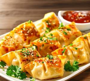Corn Momos Fried