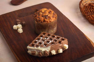 Devils Choco Waffle+choco Chip Muffin (combo)