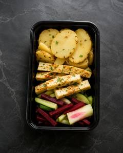 Protein Rich Aalo Paneer Salad
