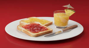 2set Bread Jam + Pineapple Juice