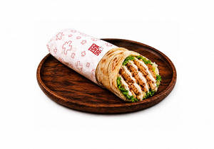 Chicken Shawarma In Porotta