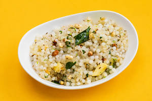 Sabudana Khichdi with Curd Chutney