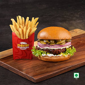 BBQ Paneer Krunch + Large Fries
