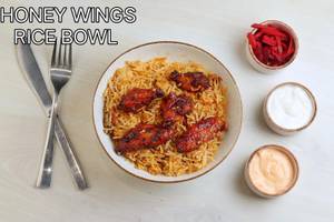 Honey Wings Rice Bowl