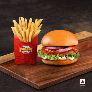 Tandoori Chicken Grilled + Large Fries